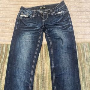 Sexy Low Rise Straight Leg Jeans